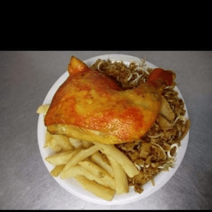 Combo 1: 1/4 Pollo Frito