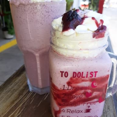 Malteada de Frutos Rojos