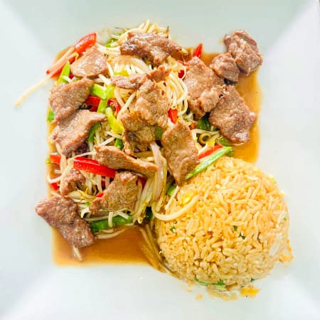 Menú Carne con Frijolito