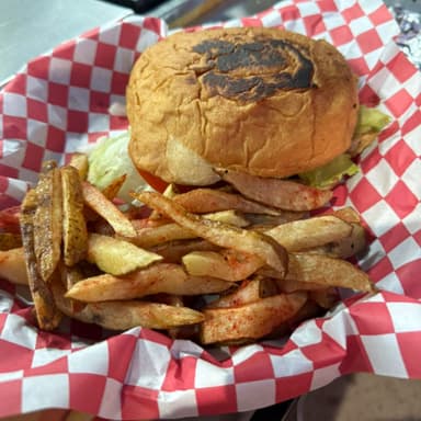 Hamburguesa con Papas