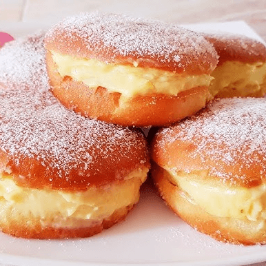 Berlinesa Rellena de Manjar