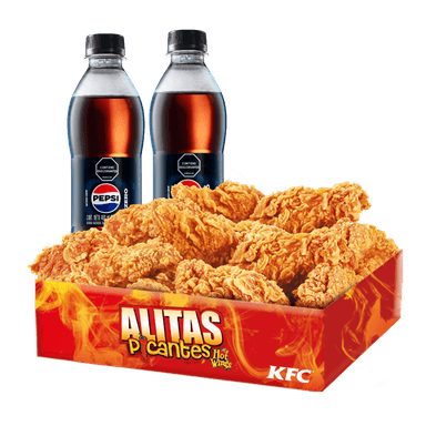 9 Alitas Picantes Gaseosa