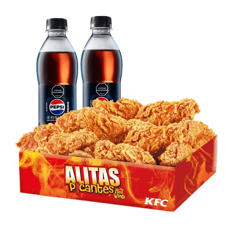 9 Alitas Picantes Gaseosa