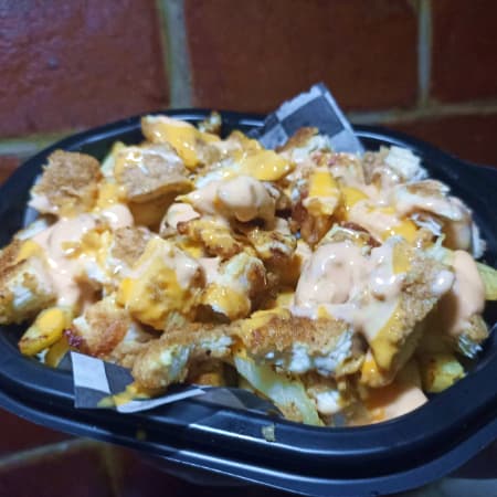 Pollo Crujiente Con Papas (Orden Completa)