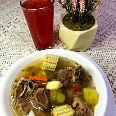 CALDO DE RES.