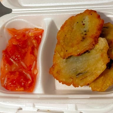 Patacones con ahogados
