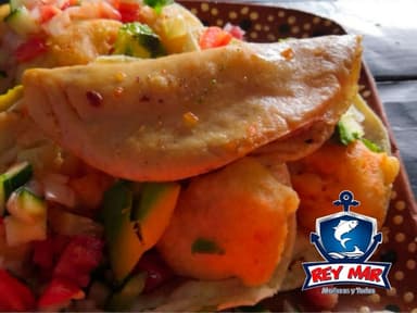 Taco Dorado de Camarón
