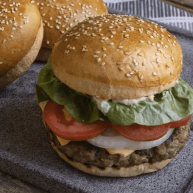 Hamburguesa de 3 Quesos