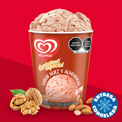 Helado de Nuez con Almendras 900ml
