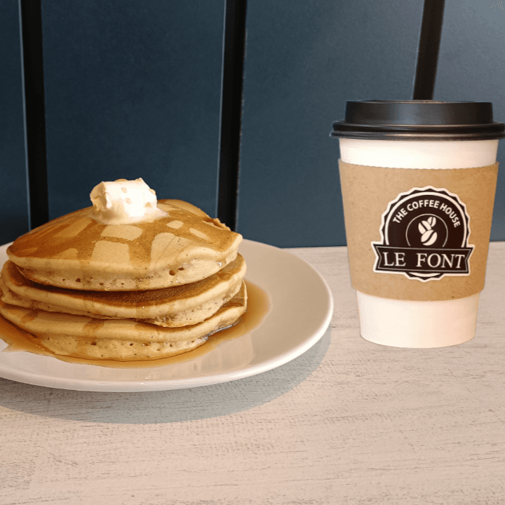 Combo Hot Cakes y Café Americano