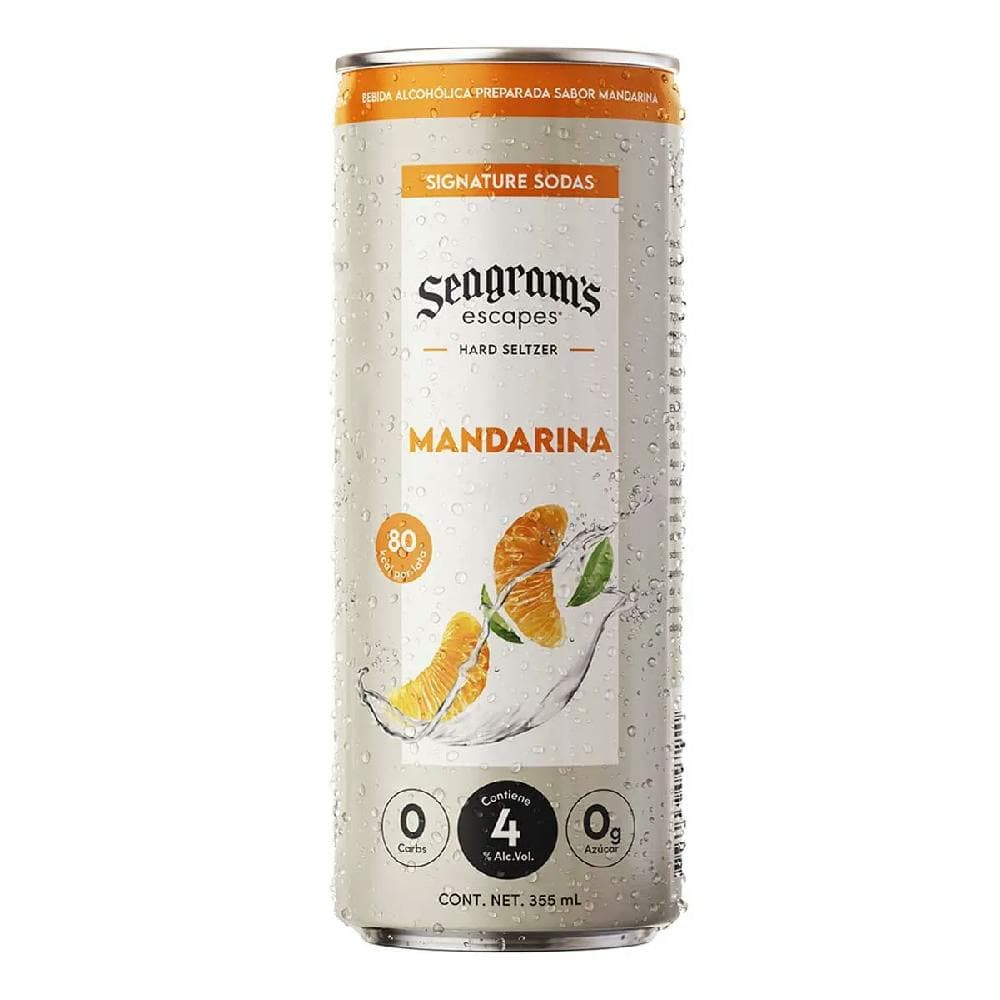 SEAGRAMS HARD SELTZER MANDARINA 350ML
