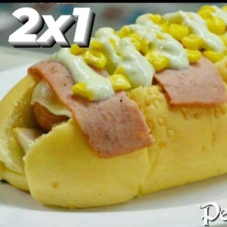 2 X 1 Perros Escocés Jamón + Papas Francesas