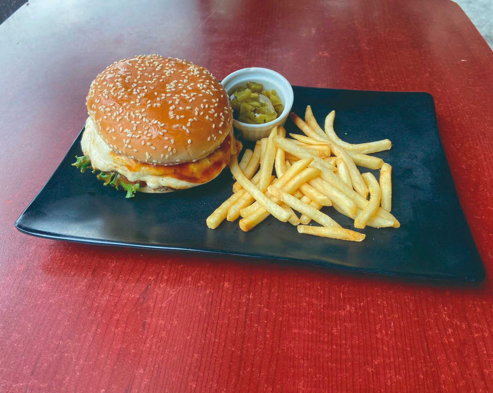 HAMBURGUESA SENCILLA