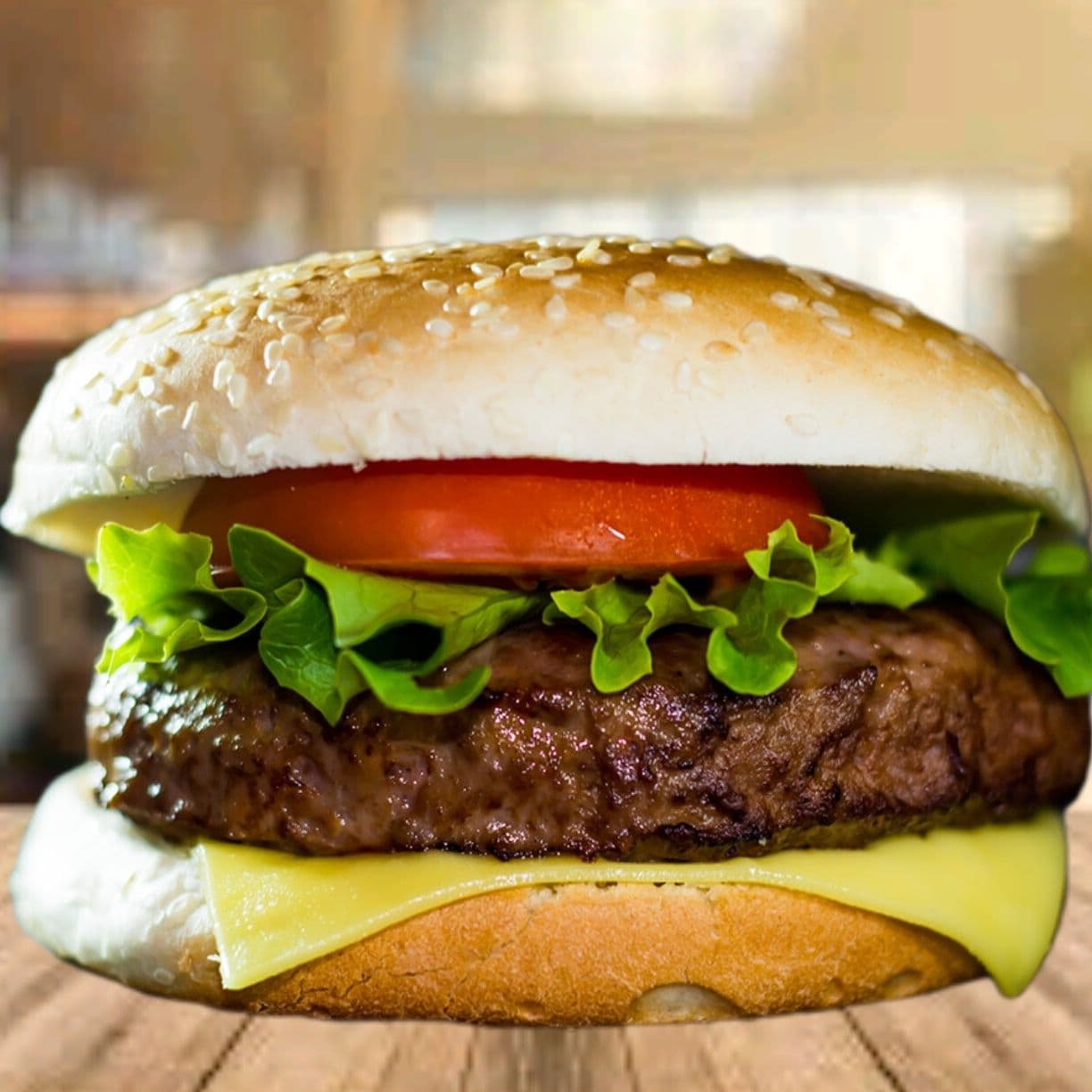Hamburguesa la básica