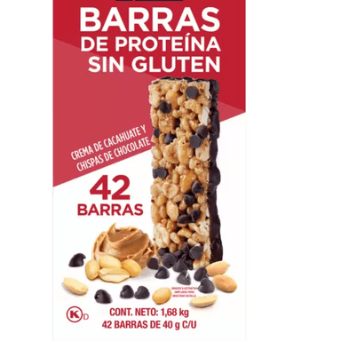 Barra de Proteina Sin Gluten