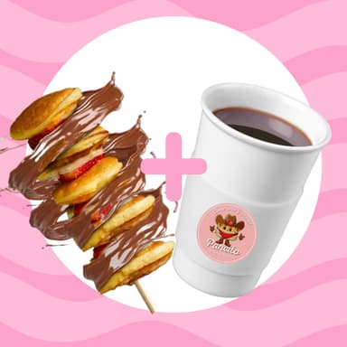 Combo Café Americano + Brocheta
