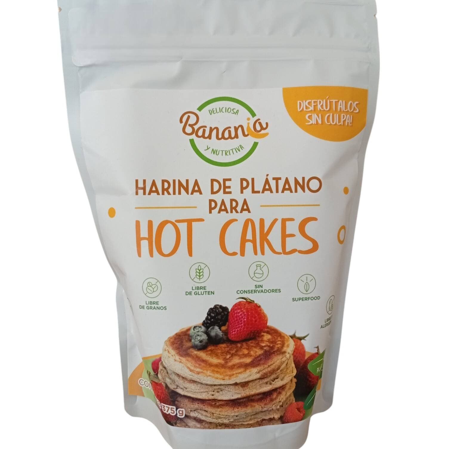 Harina de Plátano Para Hot Cakes,  375g, Banania