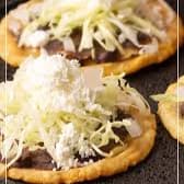 Sopes (Picadas/Pellizcadas) Sencillos