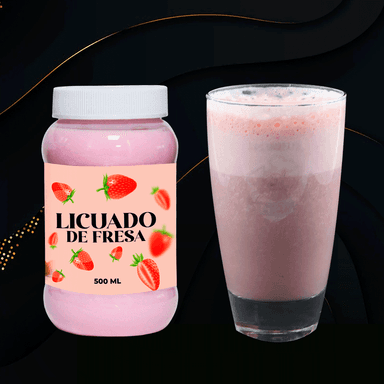 Licuado De Fresa  500 ml