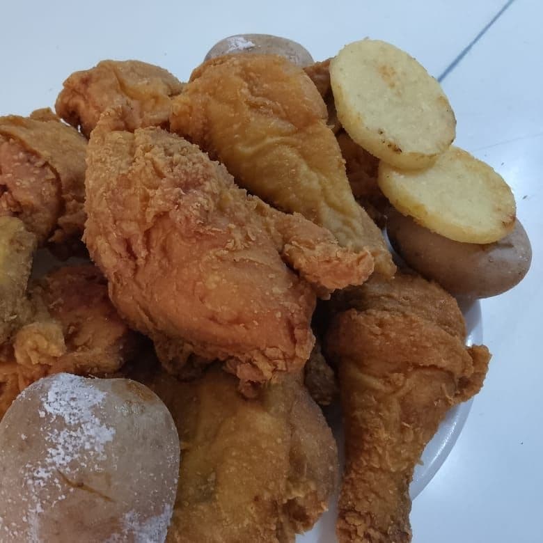1/2 POLLO APANADO