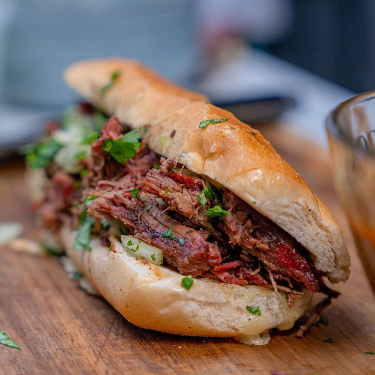 TORTA DE BIRRIA
