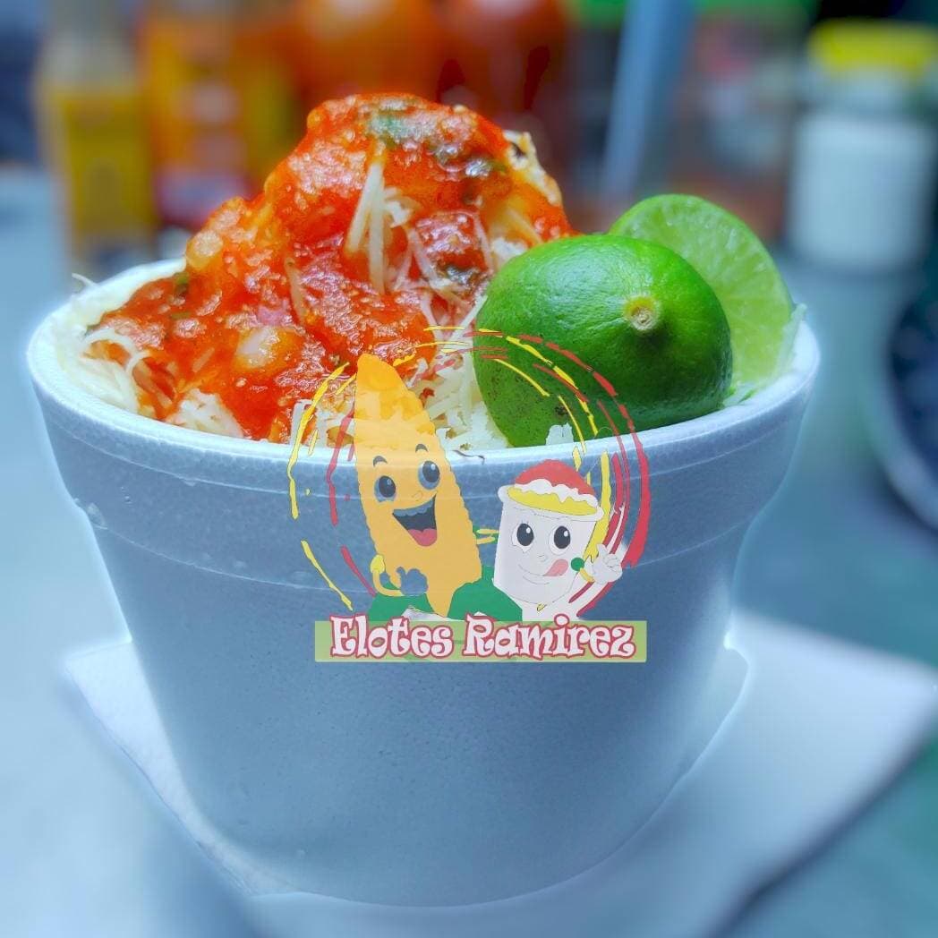 Charola de Elote de Medio Litro