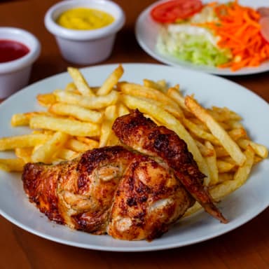 1/4 Pollo Leña Brava