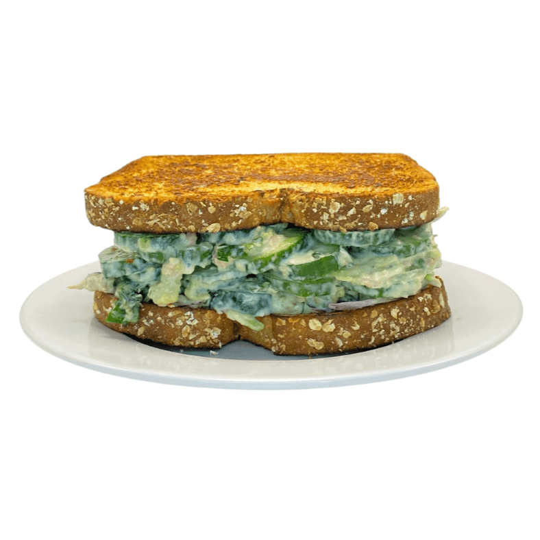 Sándwich de Ensalada de Pepino