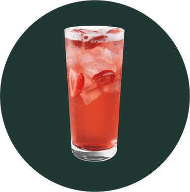 Fresa Acai Refresher con limonada