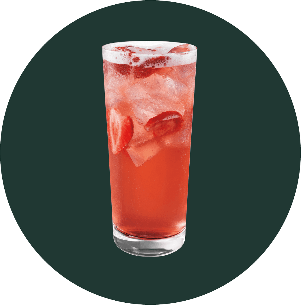 Fresa Acai Refresher con limonada