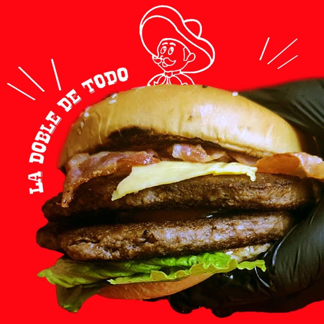 Hamburguesa Doble Carne
