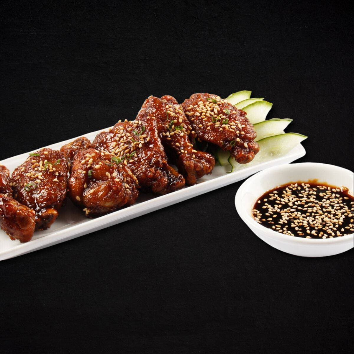 Alitas Teriyaki 6 Uds