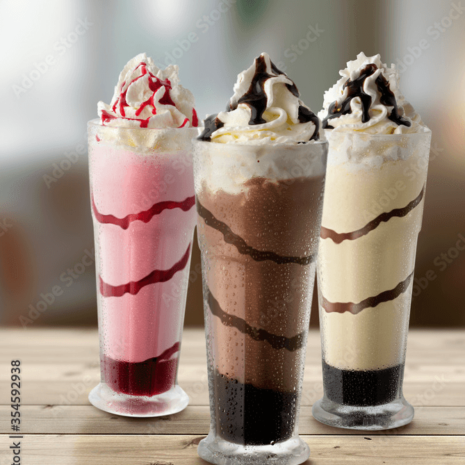 Malteada de Fresa