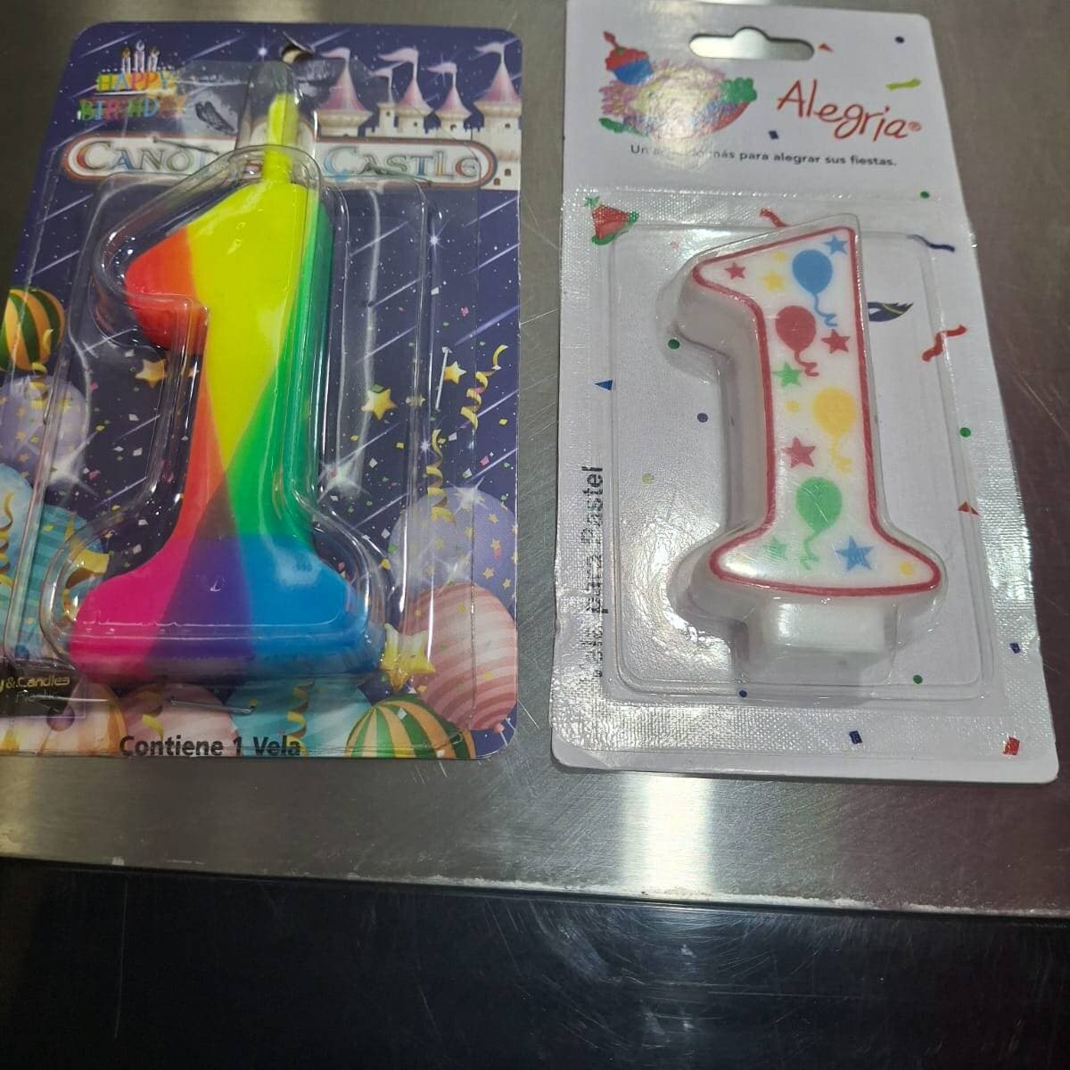 Velas Números