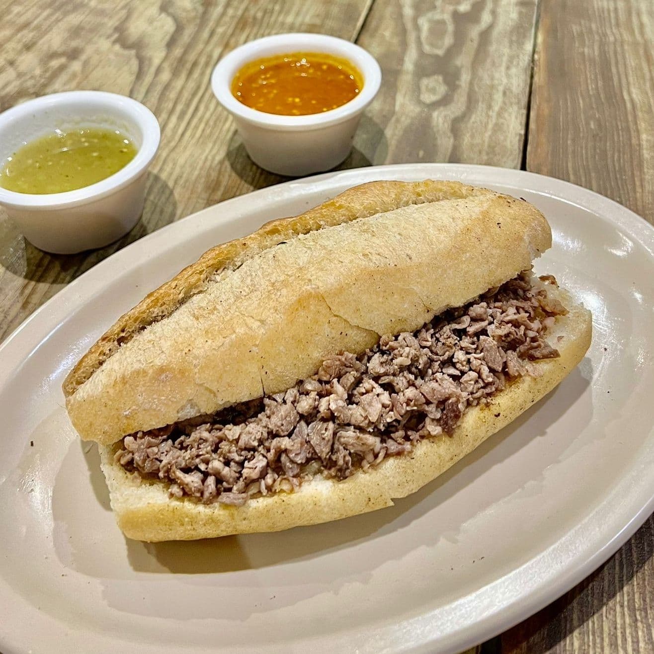 Lonche de Bistec