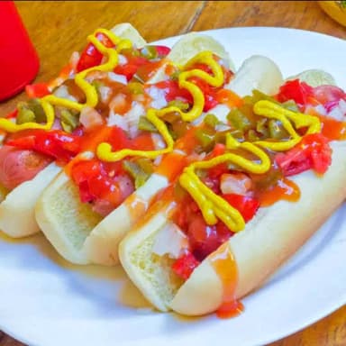 Tercia Hot Dogs Sencillos