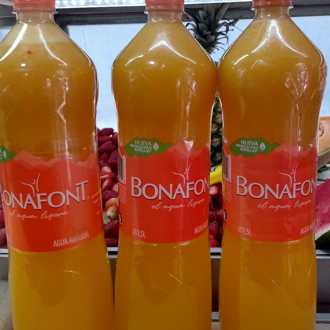 Agua de 1 Litro de Mango