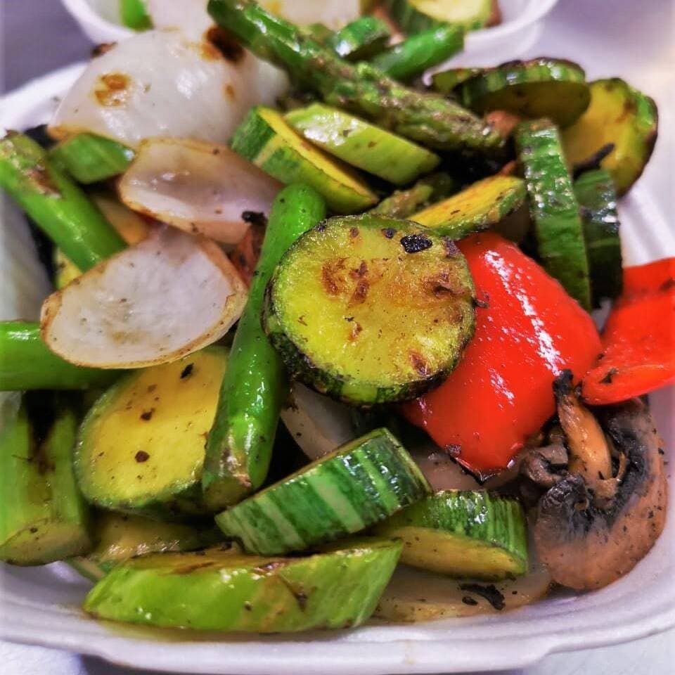 Vegetales con Pollo