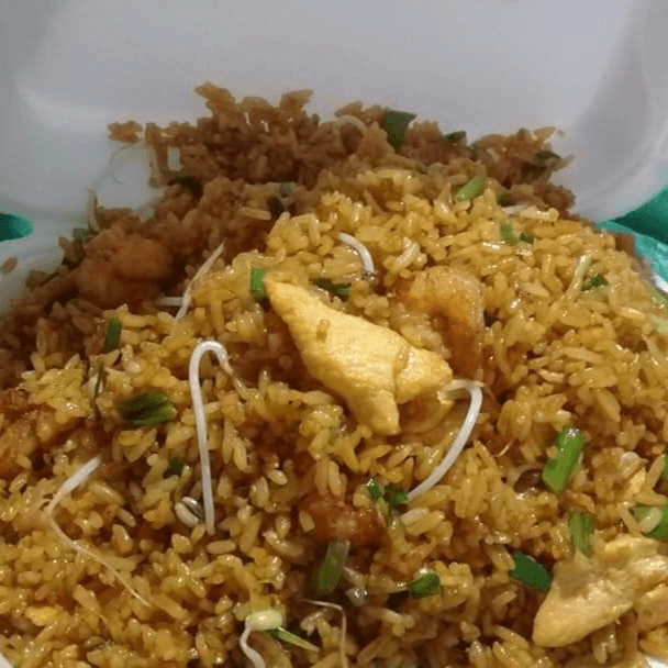 Arroz con Pollo y Camarones