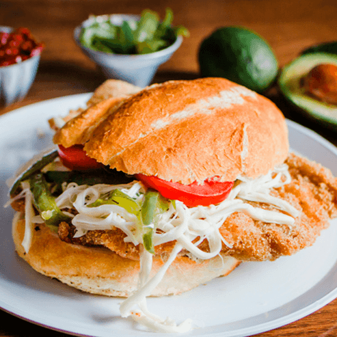Torta de Milanesa de Cerdo