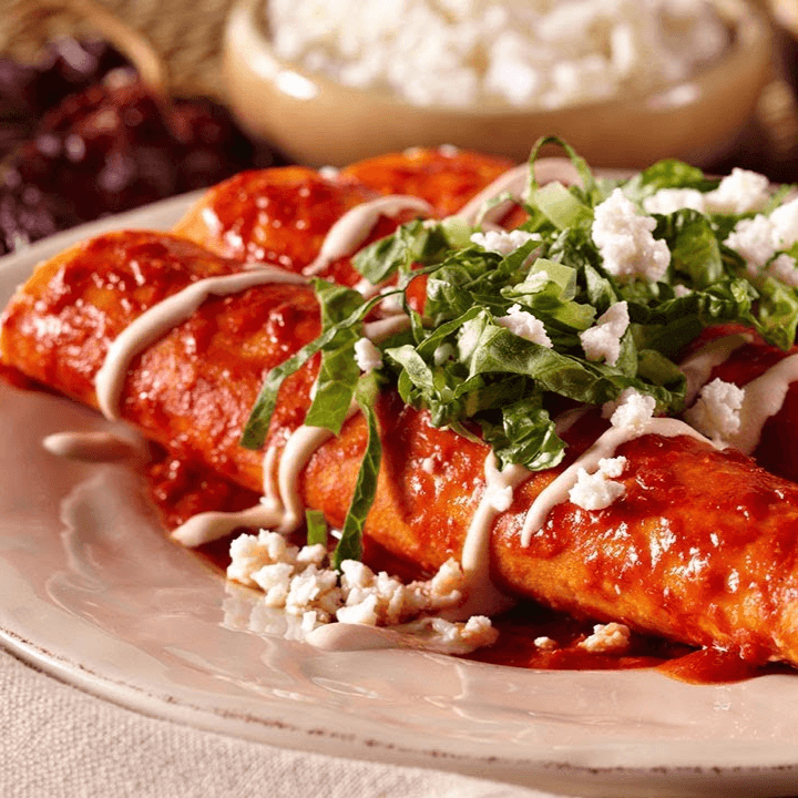 Enchiladas de mole