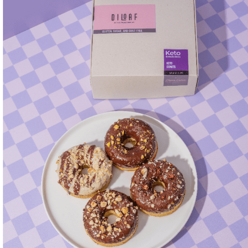 Pack X 4 Keto Donuts