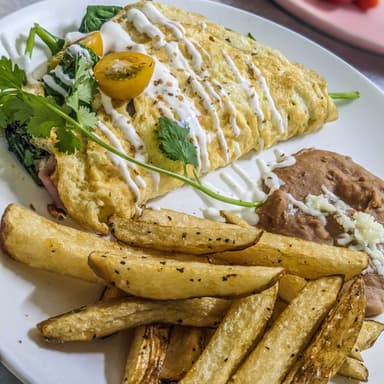 Omelet chuleta