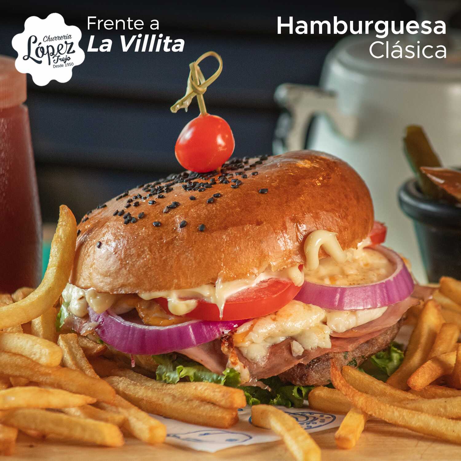 Hamburguesa la Sencillita