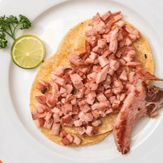 Tacos de Chuleta (4 pzs)