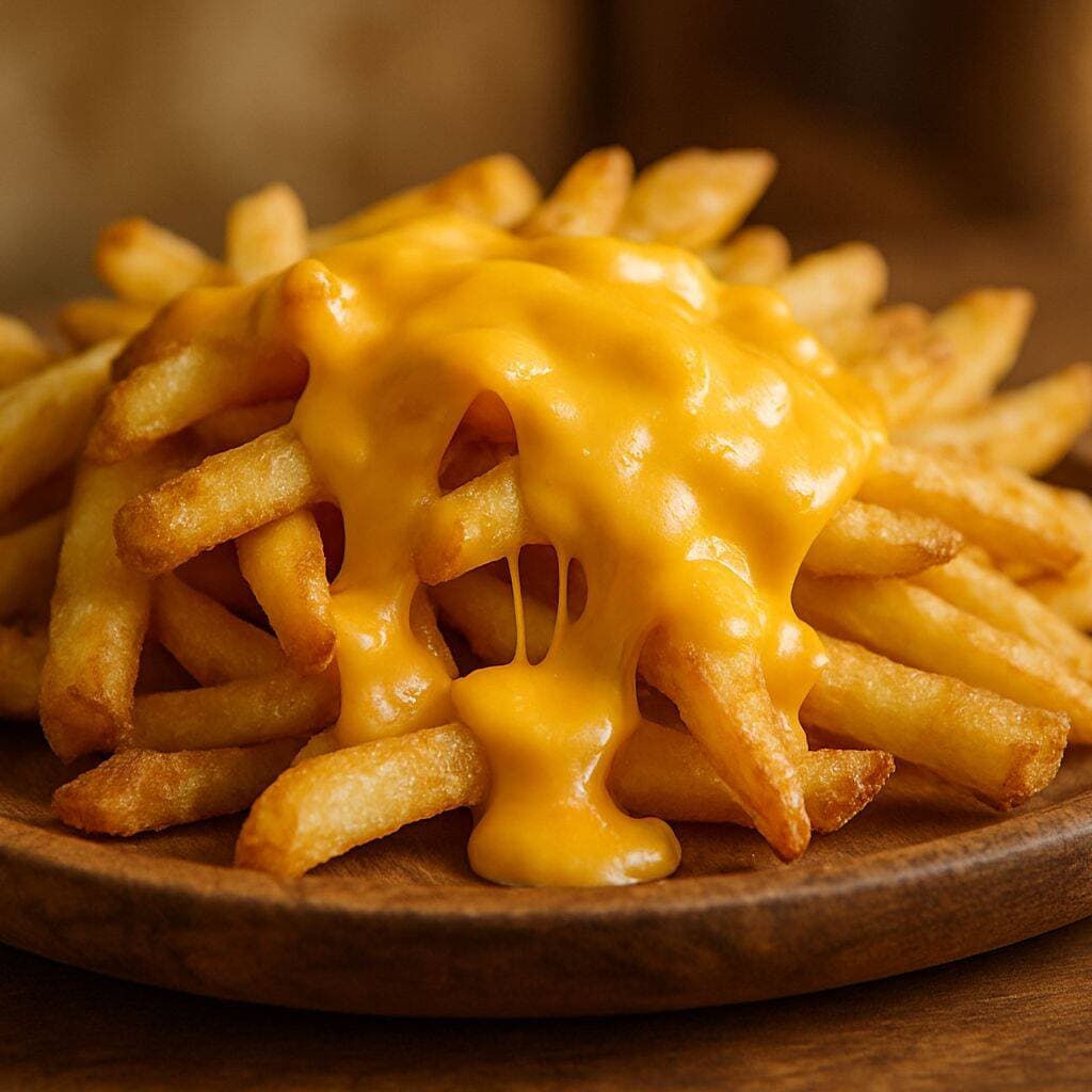 Papas Fritas con Doble Queso