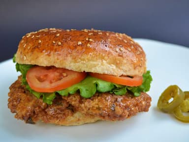 Hamburguesa de Soya