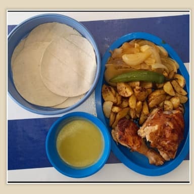 Paquete 1/4 Pollo