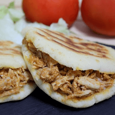 Arepa con Pollo