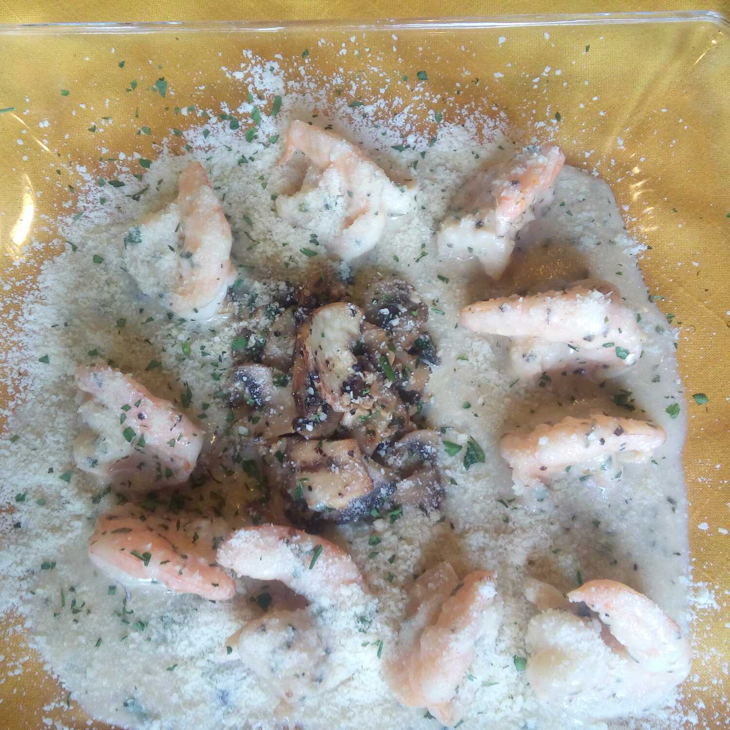 Gamberi ai Quattro Formaggi